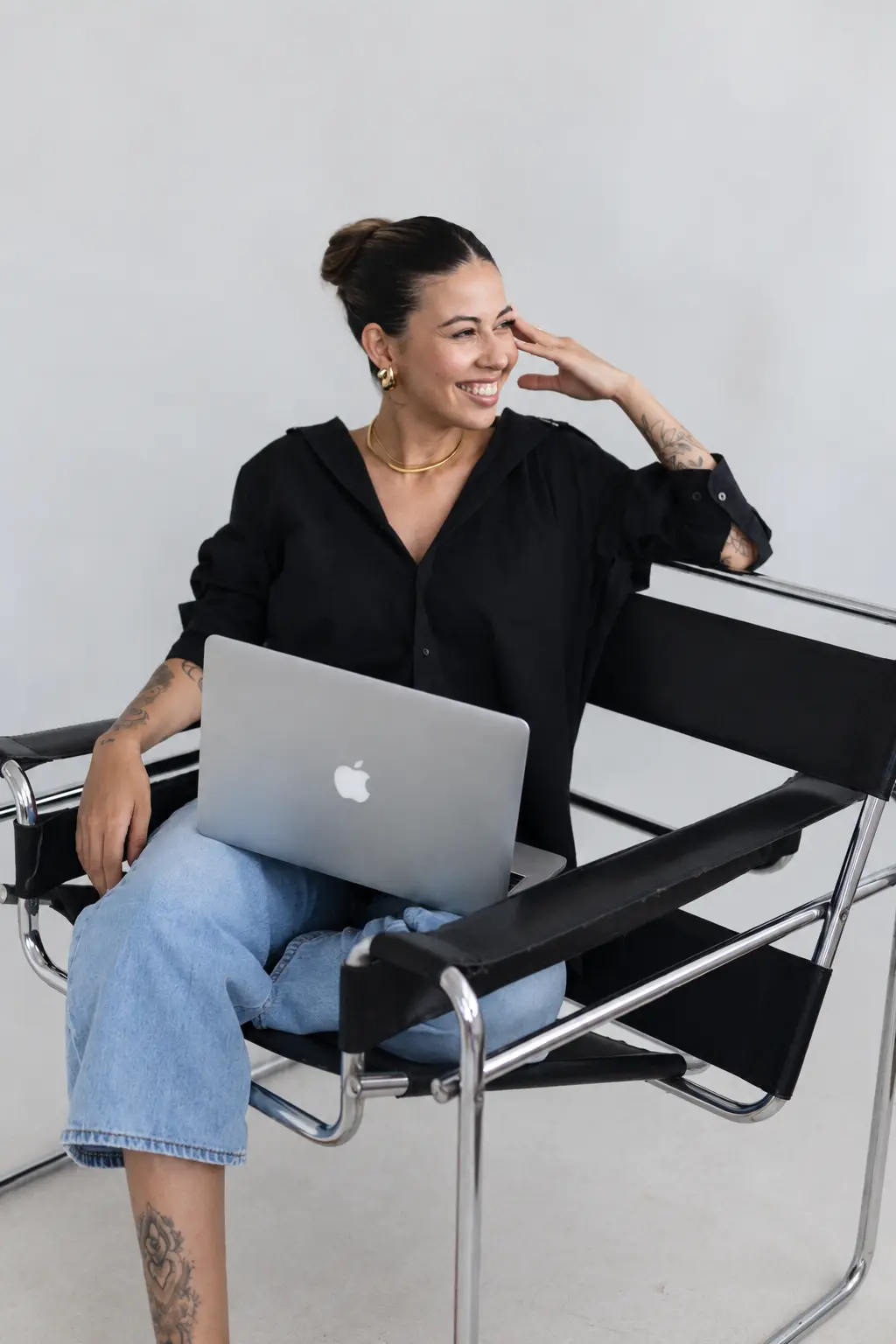 Founder working with an AI agent team